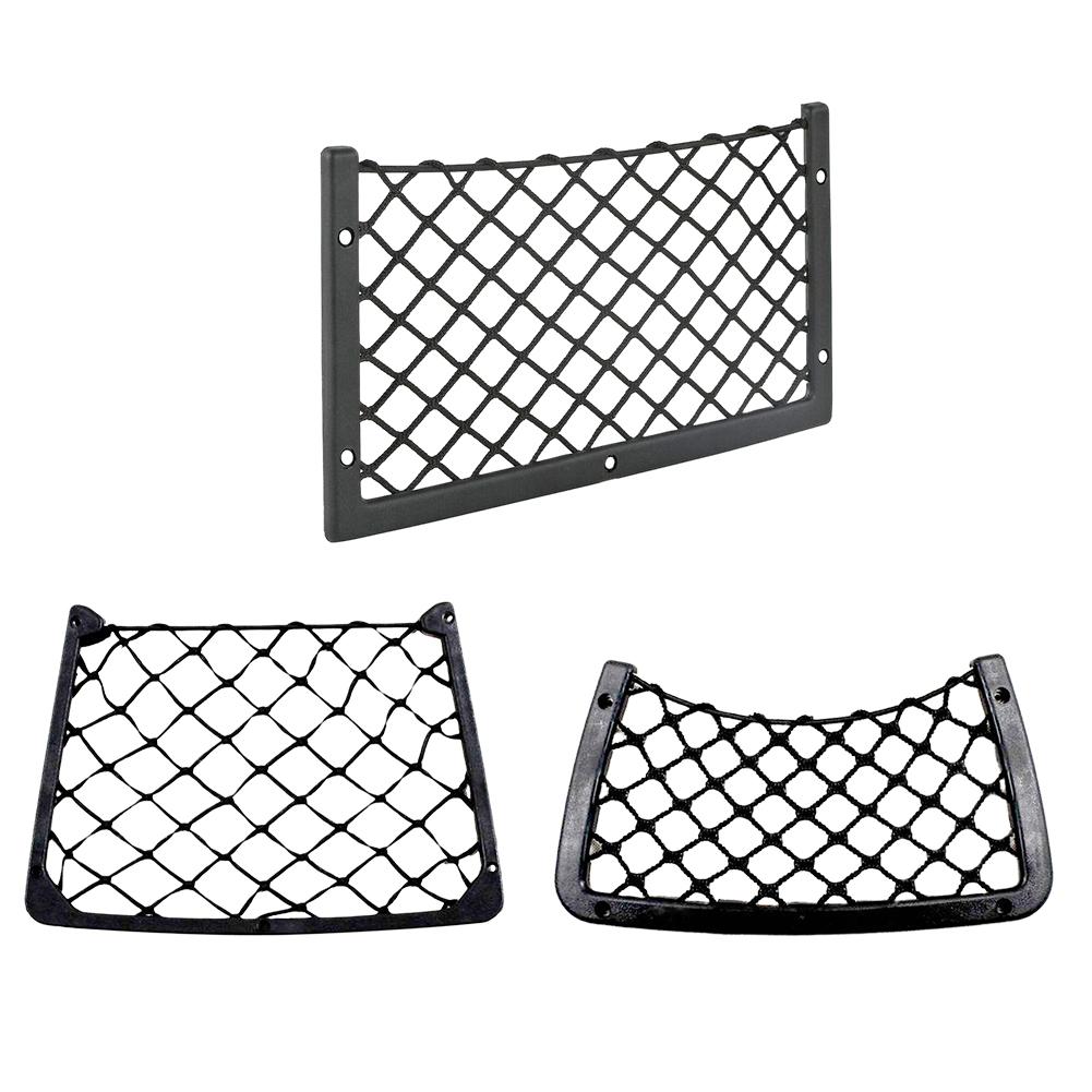 Car Seat Back Storage Net Elastic Cargo Mesh Nets Magazine Holder Rack Large Mesh Bag for Caravan Motorhome Boat Camping Vehicle