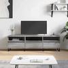 VidaXL TV Cabinet Sonoma Grey 150x30x44.5 Cm Engineered Wood 831306