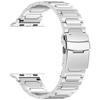 Для Apple Watch 10 46 мм/Ultra 2/Ultra 49 мм/9 8 7 45 мм/SE (2023) SE (2022) SE 6 5 4 44мм/3 2 1 42мм Ремешок из титанового сплава