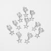 10pcs Dread Locks Dreadlocks Beads Hair Braiding Hair Braid Tubes Hollow Out Hair Ring  Men