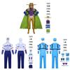 Косплей костюм Джонатана Джоста из JoJo's Bizarre Adventure с набивной тканью для Хэллоуинской вечеринки