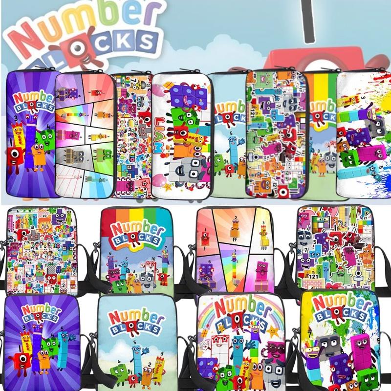 Рюкзак Numberblocks с застежкой-молнией и вместимостью 20 л, устойчивый к износу