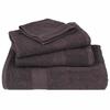 VidaXL Serviettes 2 pcs anthracite 100x200 cm 360 g/m² 100% coton, serviette de plage, serviette d'invité, grande serviette 136697