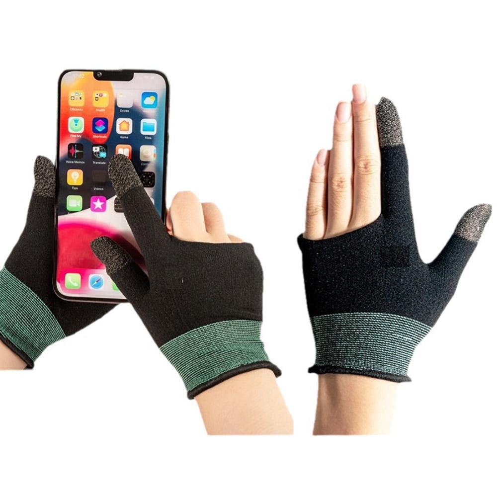 1 пара напальчников для игр PUBG на смартфоне, планшете