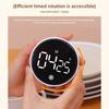 Digital Productivity Timer Magnetic Count UpDown Function Rechargeable Clock with Stand and Large