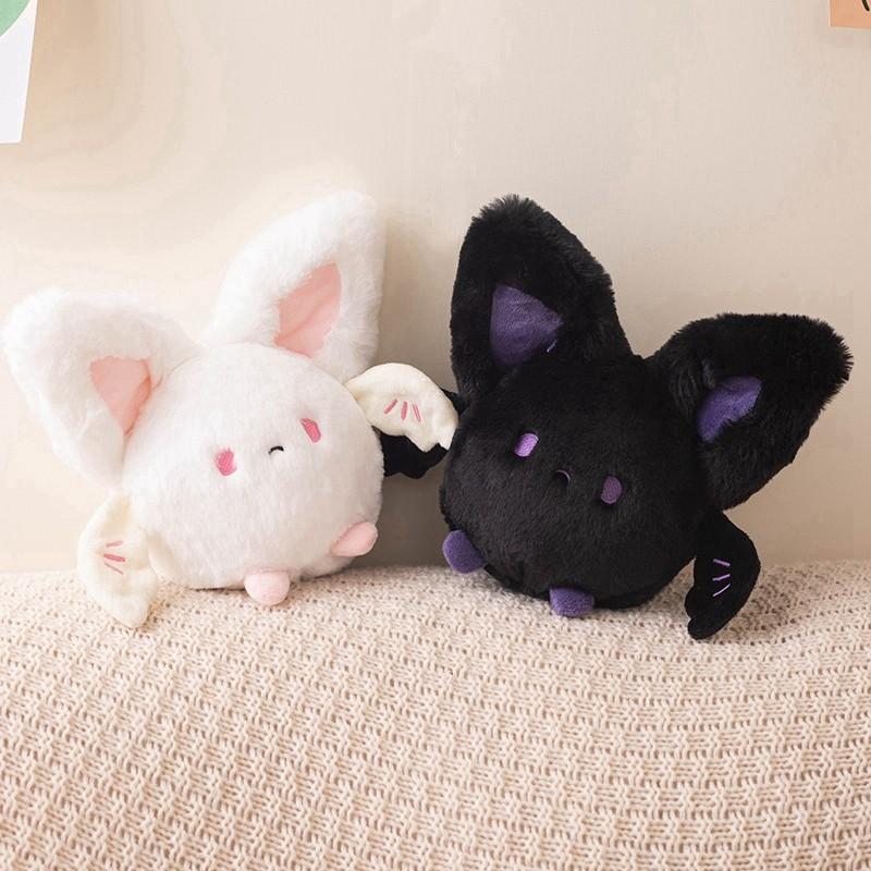 Lovely Bat Plush Toy For Kids Soft Cute Full Stuffed Peluche Animal Demon Doll Halloween Party Decor Prop Gift For Children Boy