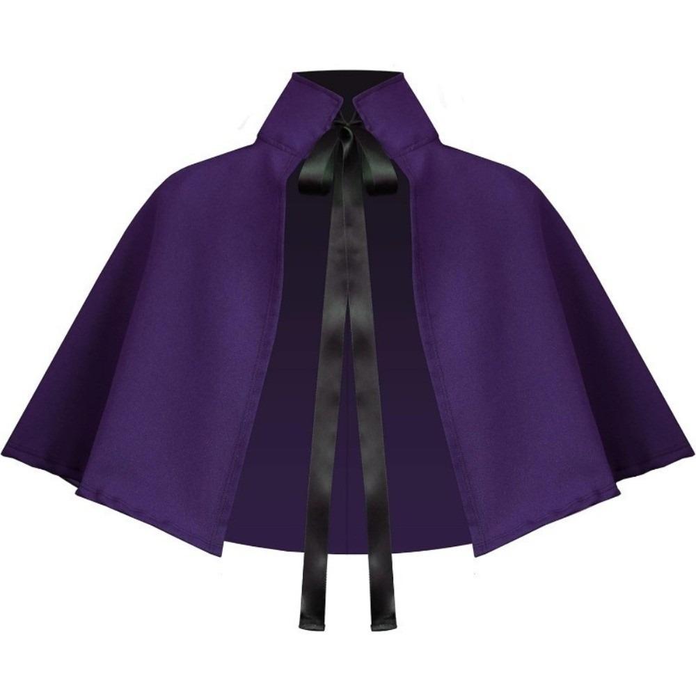 Fantasy Halloween Cloak Retro Gothic Lolita Cape Renaissance Costume Vintage Occasion