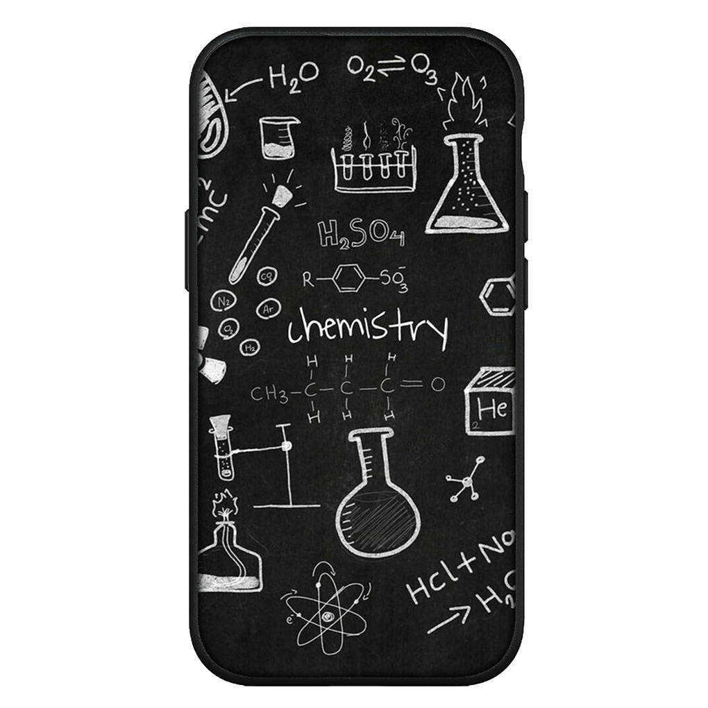 Для iPhone 16 15 Xiaomi Redmi Note 14 13 12 11 Pro Max X 8 16e Samsung Galaxy S25 S24 S23 Moto OPPO Huawei Chemical Maths Equation Formula Phone Case