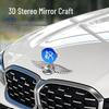 3D стерео металлический значок-наклейка на передний капот BYD Han L/EV/DM-i