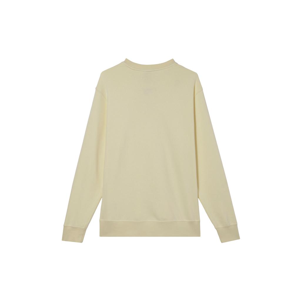 Nike Sportswear Club Fleece Embroidered Logo Crewneck Sweatshirt Men Tops Light-Yellow BV2663-744