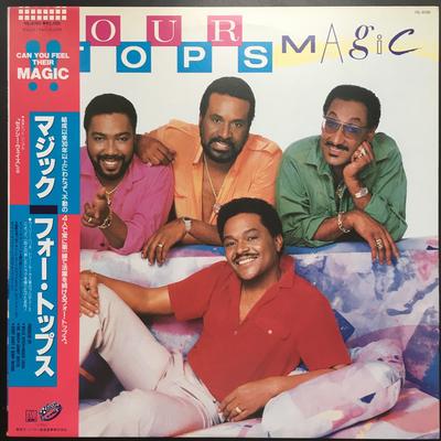 Виниловая пластинка FOUR TOPS - Magic VIL6196 MOTOWN 1985 Япония Obi Soul/Funk