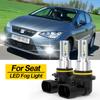 BMTxms 9006 HB4 Светодиодная H8 H11 H10 9005 Лампа противотуманной фары DRL Для Leon 2 3 MK3 1P 5F Ibiza MK4 MK5 6J 6P 6F Altea MK2 Ateca KH7