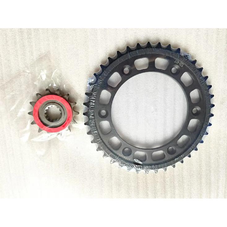 Тихий прочный гоночный комплект звезд Fly Wheel передняя и задняя модифицированные бесшумные звезды для CFmoto CF moto 450 SR NK 450SR 450NK