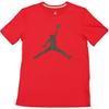 Air Logo Basketball Knit Crew Neck T-Shirt Men Tops Red CD7611-611
