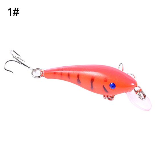 Спортивный аксессуар MUQZI, 5,7 см, 4,4 г, 3D искусственная рыболовная приманка, реалистичная жесткая приманка, воблер гольяна, приманка для плавания