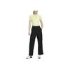 Nike Nsw Nk Wr Wvn Hr Oh Pant Casual Series Удобные стильные брюки средней посадки со шнурком Женские брюки черного цвета FV7656-010