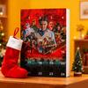 Yousheng Календарь Адвента Stranger Things 24 дня Рождественская коробка для обратного отсчета Многофункциональные праздничные украшения для детских комнат, автомобилей и вечеринок Праздничные