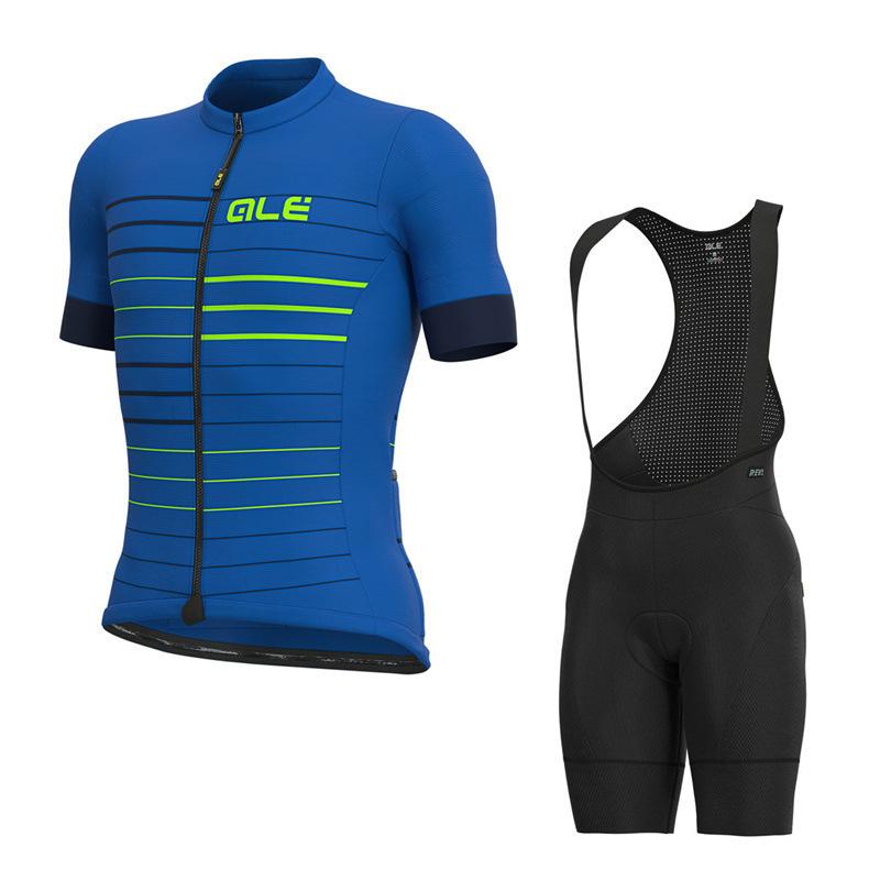 Cross-border new ALE cycling suit short-sleeved suit men's and women's breathable bicycle Tour de France team version cycling sweatshirt