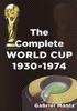 Книга COMPLETE WORLD CUP 1930-1974