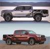 2x Black Car Side Body Decal Vinyl Sticker For 4X4 Off Road Truck