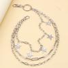 Multi-Layer Star Waist Chain Decoration For Men Women Punk Rock Hip Hop Jeans Chain Pants Belt Chain Clothes Accessories