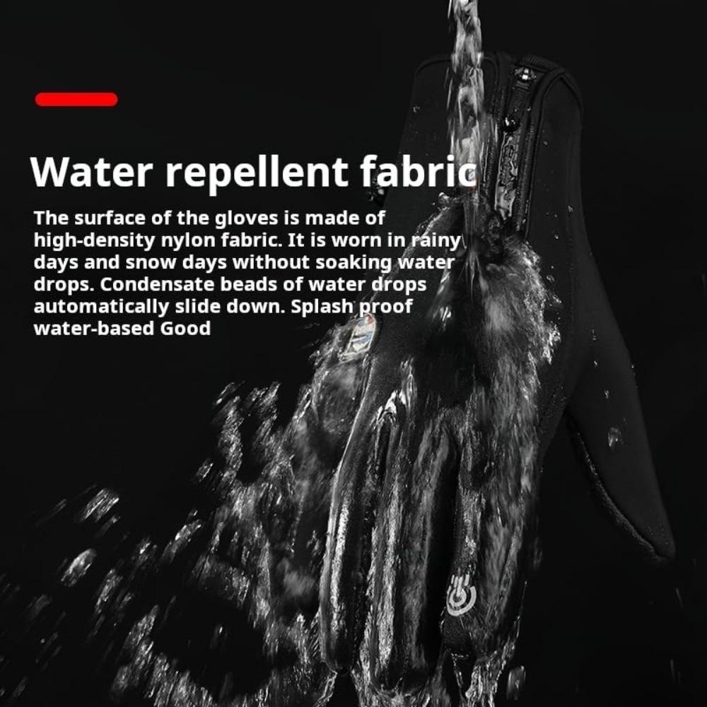 Rechargeable USB Heated Gloves Windproof Ski Gloves High Quality Riding Gloves  Unisex