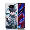 Чехол для телефона Honkai Star Rail Dan Heng для Xiaomi Poco X7 X6 X5 Pro F7 Ultra Redmi 15C 15 13 13C 12 12C 10 10A 10C 9 9A 9C 9T