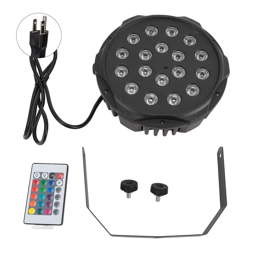 Светодиодный сценический свет 18 X 3 Вт DMX 512 контроллер звуковая активация режим Master Slave DJ Party Lights для Sta