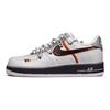 Nike Nike Air Force 1 Нескользящая Амортизация Устойчивая к истиранию Низкие Скейтбордические Кроссовки Унисекс Белый Серый CW2288-111(Команда317-)