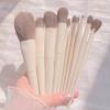 Foundation Brush, Loose Powder Brush, Eye Shadow Brush, 10 Makeup Set Brushes, Soft-bristled Brush, Non-stuck Powder, Professional Beauty Tools