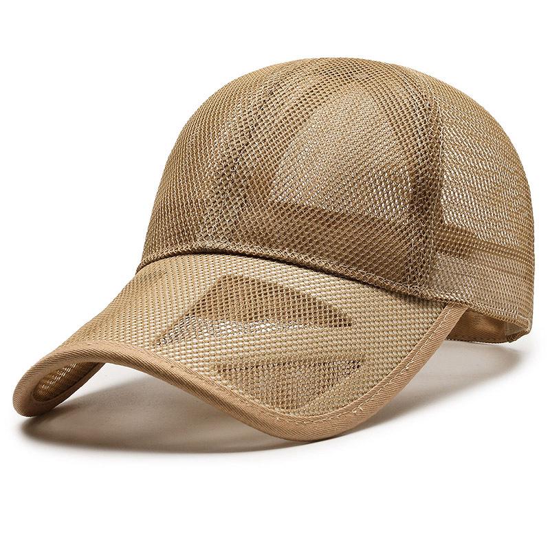 Унисекс Летняя Сетчатая Бейсболка - Дышащая, Защита от Солнца для Занятий на Открытом Воздухе