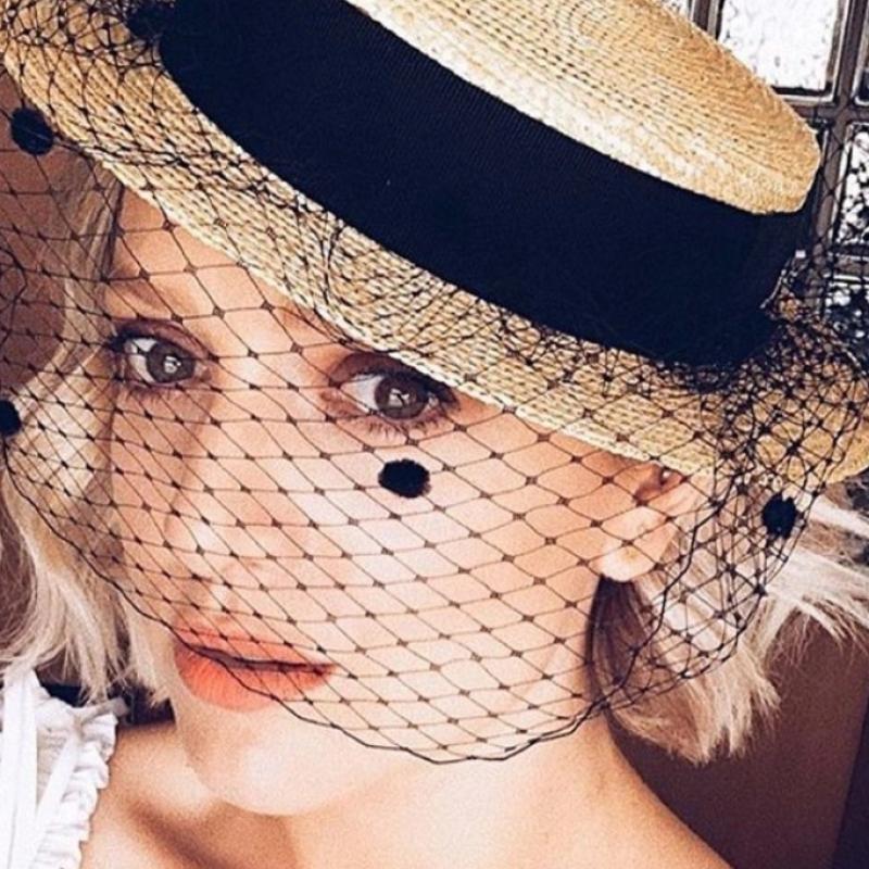 So Salt Bronte Veil Boater Hat Br2b113008