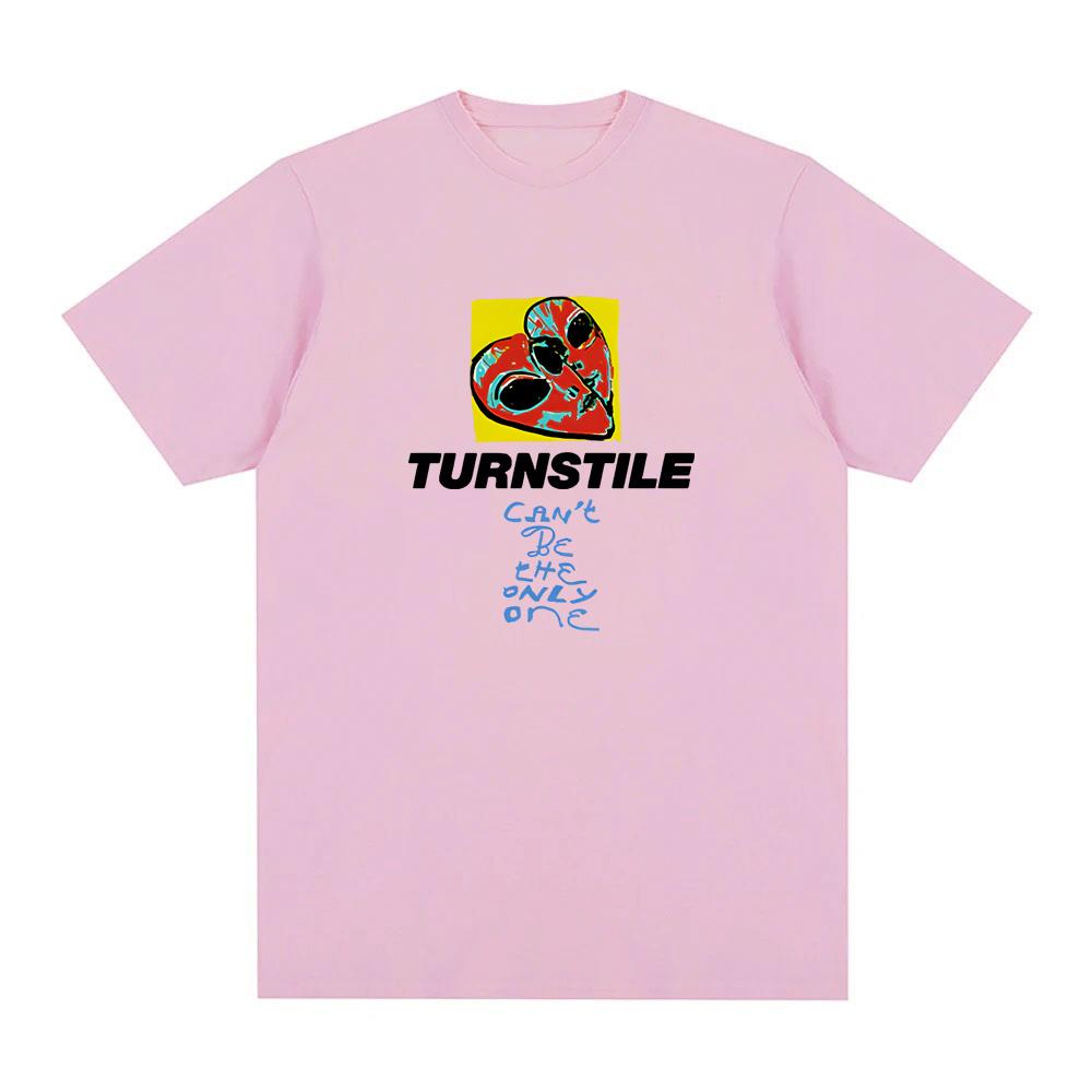 TURNSTILE T Shirt Aesthetic HighQuality Teeshirt RopaMujer Oneck Clothing Graphic Printing Casual Retro Singer Style Tshirt