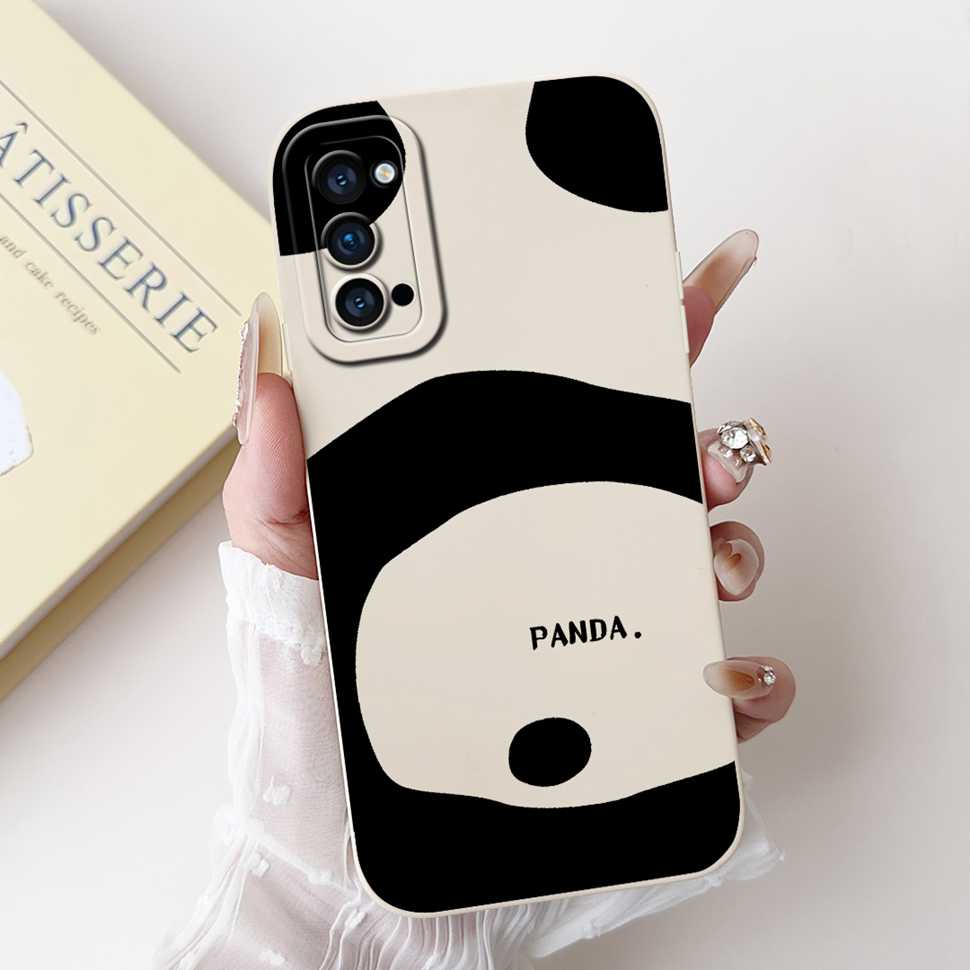 For Oppo Reno4 Pro 5G Case CPH2089 Luxury Art Painted Cover For Oppo Reno4 Reno 4 Pro 5G Phone Case Protector Soft Cover
