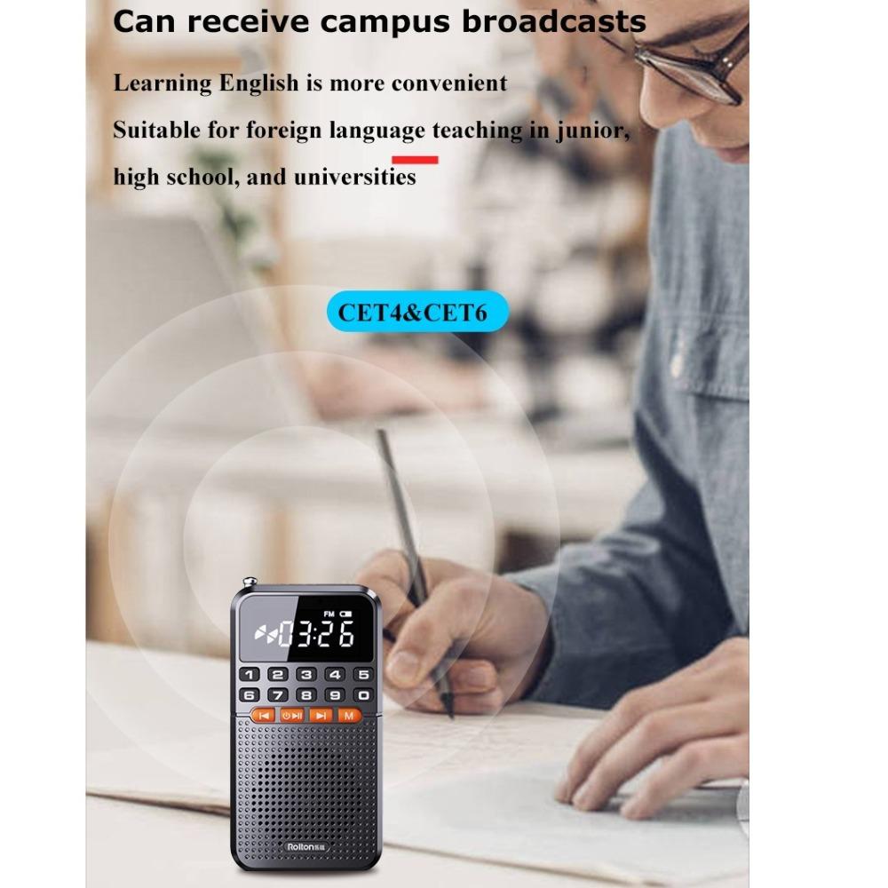 AM/FM Мини Bluetooth Динамик Портативный Радио TF Карта Музыкальный Плеер Карманный Радиоприемник Кемпинг