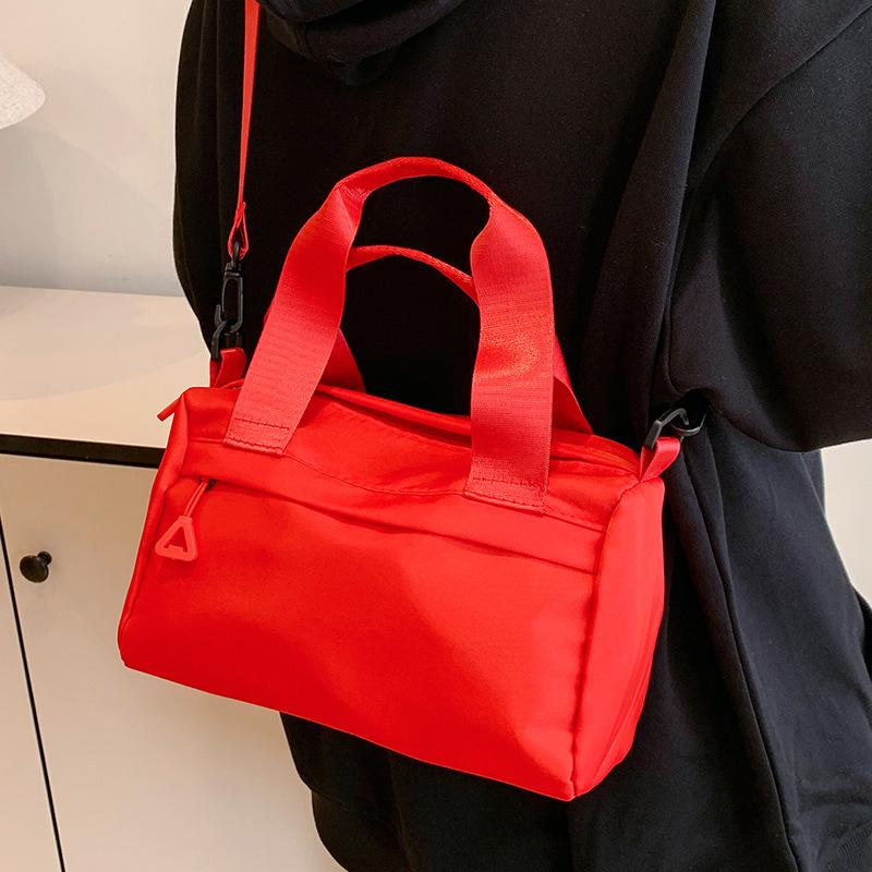 Multi Purpose Small Cloth Bag for Girls with One Shoulder Crossbody Portable Casual Nylon Cloth Bag