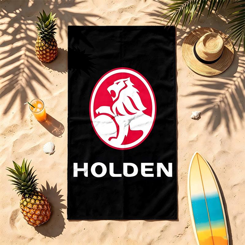 Команда Holden Racing (5) Тема Полотенце для пляжа Устойчивое к песку Мягкое и удобное Подходит для бассейна, кемпинга, йоги и дайвинга Незаменимый предмет в путешествии