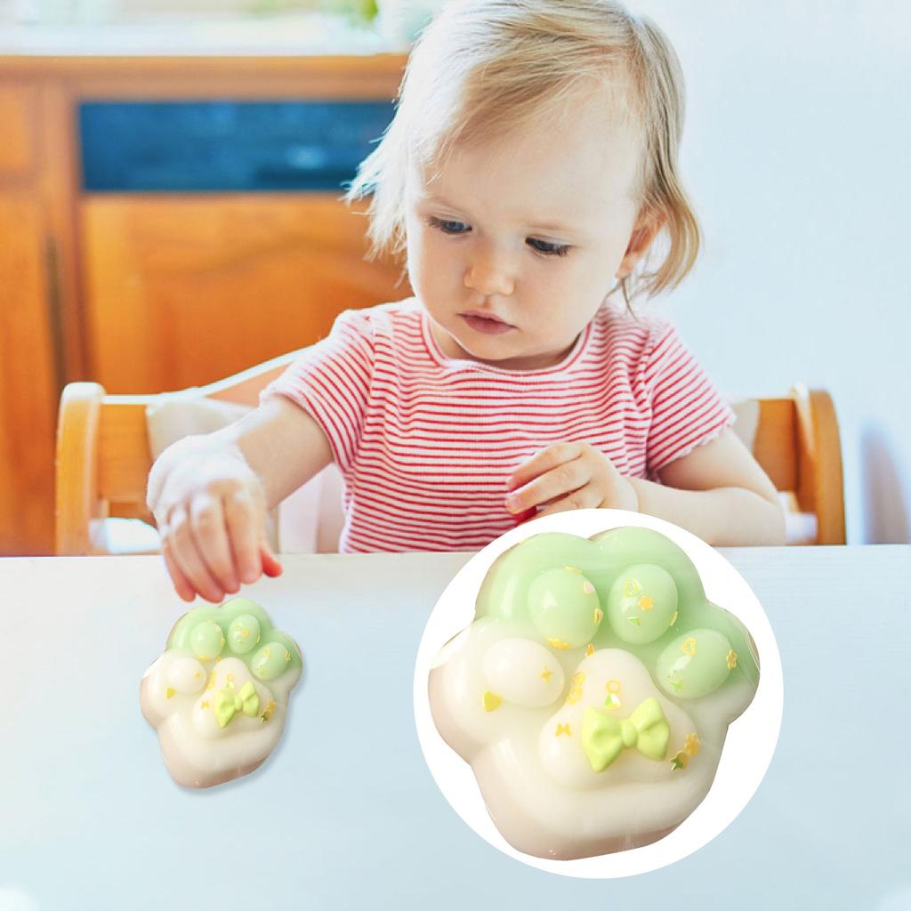 Большая игрушка для сдавливания кошки, супер мягкая имитация силикона, детская творческая игрушка