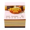 Stylish 2027 Desk Calendar With LED Lights 3D Pages For Home Decoration