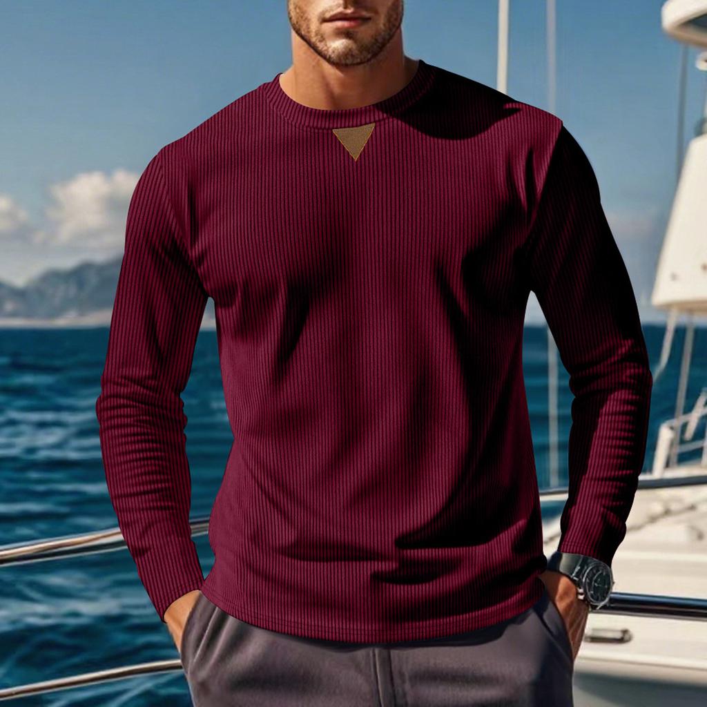 Men Casual Quilted Comfy Streetwear Pullover Lightweight Trendy