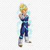 Patches For Clothes Bag Iron On Thermal Stickers Vegeta Ss2 Vegeta Goku Pattern Washable Heat Transfer