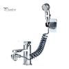 Водосберегающий внешний душевой комплект с пружинным шлангом, многофункциональная насадка для смесителя для раковины, гибкий пружинный дизайн, смеситель для раковины
