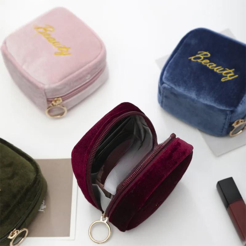 Сумка для хранения помады Мини Портативная водонепроницаемая косметичка для хранения с ручной косметичкой Труба