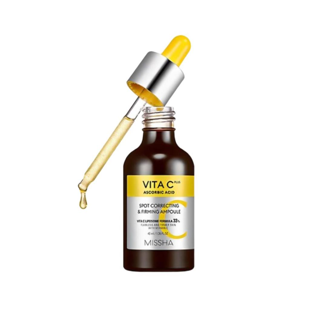 MISSHA Vita C Plus Spot Correcting & Firming Ampoule Vitamin C Brightening Serum 40ml
