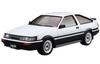 Aoshima Bunka Kyozai Масштаб Серия Моделей Автомобилей 17 Toyota AE86 Corolla Levin 1985 Пластиковая Модель 1/24 Нет. GT-APEX