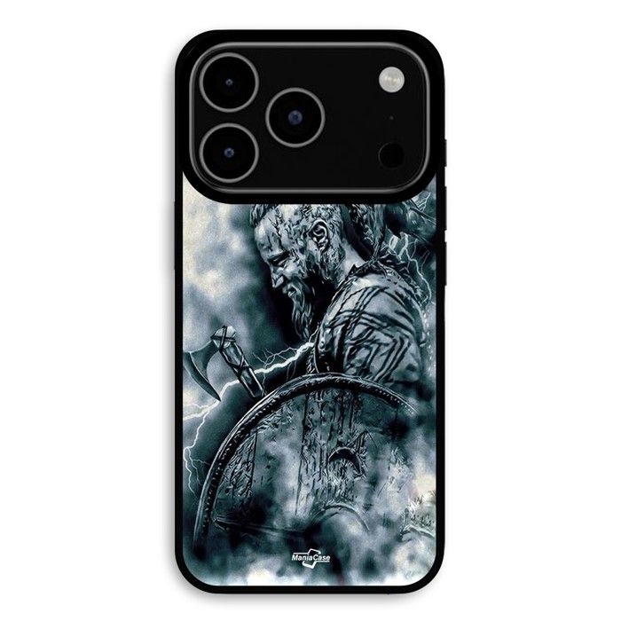 Case For iPhone 17 Pro Vikings Ragnar Lothbrok Shield Raven Maniacase