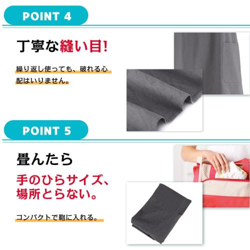 Ninonly Женский Стильный и Простой Домашний Фартук H-образной Формы, Однотонный Хлопковый, Легко Надевать и Снимать, с Карманами, Серый