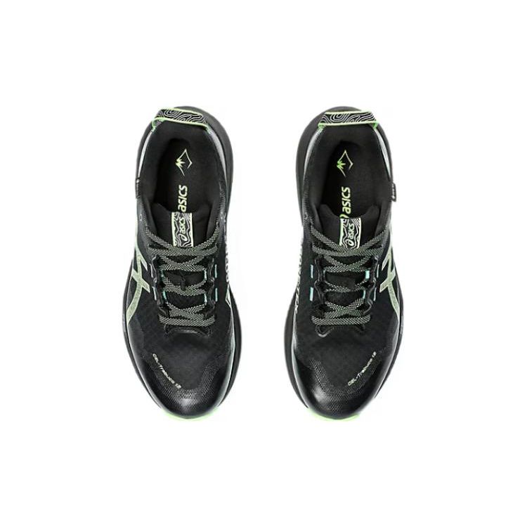 Asics Мужские кроссовки Gel Trabuco 12 GORE-TEX Black Illuminate Green 1011B801-001