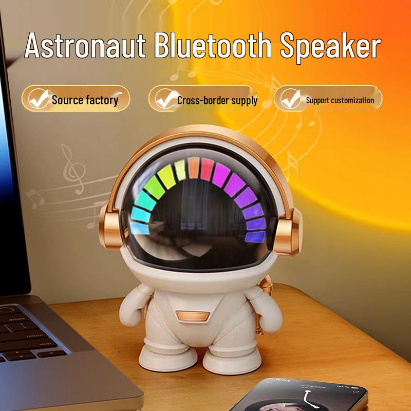 Портативная мини-колонка Bluetooth «Астронавт» - Креативный беспроводной настольный аудиосабвуфер для улицы