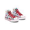 Converse Chuck Taylor All Star Холщовые С Динозавром Универсальные Прочные Высокие Детские Холщовые Кеды Детские Кроссовки Белые Красные A00928C